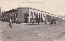 Maroc--CASABLANCA-Nouvelle Kissaria (Zanzi Bar)et L'entrée De La Rue Du Commandant - Casablanca