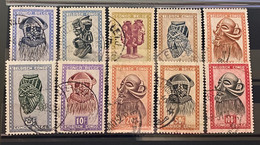 Belgisch Congo Zegel Nrs 277 - 295 Used Zonder 285a - Used Stamps