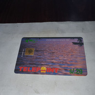 Peru-(per-te-023)-laguna De Yarinacocha-(2)-(s/.20)-(tirage-22.00)-used Card+1cars Prepiad,free - Pérou