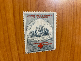 Vignette - Union Des Femmes De France - Croix Rouge - Croce Rossa