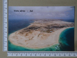 CAPE VERDE - VISTA AEREA -  SAL -   2 SCANS   - (Nº40700) - Capo Verde