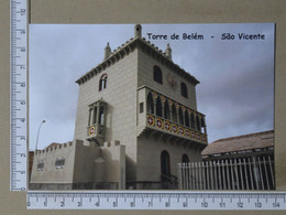 CAPE VERDE - TORRE DE BELÉM -  SÃO VICENTE -   2 SCANS   - (Nº40704) - Capo Verde