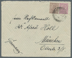 Afghanistan: 1928, Auslandsbrief Aus Afghanistan Nach München. Da Afghanistan Erst Zwei Monate Nach - Afganistán
