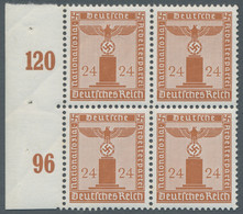 Deutsches Reich - Dienstmarken: 1942, Dienstmarken Der Partei, 24 Pfg. Braunorange Mit Waagerechter - Oficial