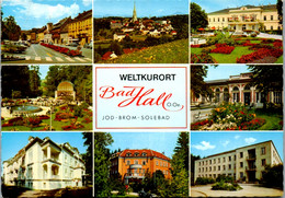 6514 - Oberösterreich - Bad Hall , Jod Brom Solebad , Hauptplatz , Kurhaus , Trinkhalle , Sonnenheim - Gelaufen 1972 - Bad Hall