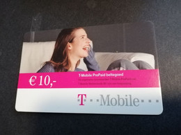 NETHERLANDS  € 10,- BELTEGOED REFILL T-MOBILE    TELECOM  PREPAID   ** 4875** - Cartes GSM, Prépayées Et Recharges