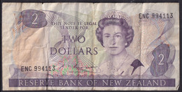 New Zealand ND (1985) $2 Banknote EJE 768575 Sign. Russell - Neuseeland