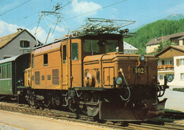 Chemins De Fer Rhétique  -  Locomotive électrique Ge 6/6 L 402 - Treinen