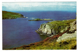 Ref 1470 - Postcard - The Calf Sound & Kitterland - Isle Of Man - Isla De Man