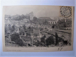 FRANCE - CHER - CULAN - Panorama - 1903 - Culan