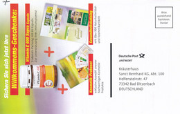 BRD / Bund Bad Ditzenbach DP Antwort 2021 Kräuterhaus Pharmazie Vitamin C - Lettres & Documents