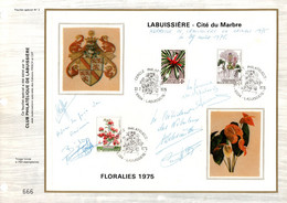 Feuillet Spécial N° 2 - Floralies 1975 - Labuissière - Cité Du Marbre - Kermesse - 22 Fev 1975. - 1971-1980