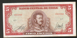 Chili, Billet De 5 Pesos - Chile