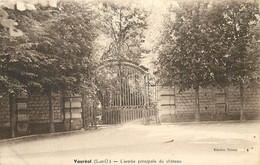 VAUREAL -  L'entrée Principale Du Château - Vauréal