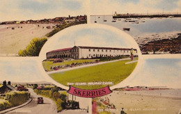 Skerries Red Island Holiday Camp Near Dublin Irish Old Postcard - Unclassified