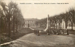 VAUREAL -le Monument Aux Morts De La Guerre-place De La Mairie - Vauréal