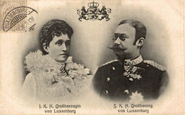 Luxembourg - J.K.H. GroBherzogin Maria-Anna Von Luxembourg, S.K.H. GroBherzog Wilhelm Von Luxembourg (taxe) - Famiglia Reale