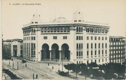 ALGERIA Ca. 1910, Superb Mint Postcard ALGER, Algeria The New Post Office - Poste & Postini