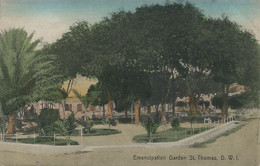 Danish West Indies Emancipation Garden St Thomas Hand Colored  Esclavage . Slavery - Islas Vírgenes Americanas