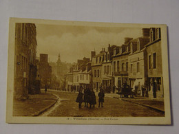 Delcampe - MANCHE-18-VILLEDIEU-RUE CARNOT-ANIMEE - Villedieu