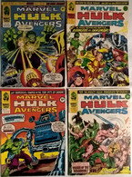 Lot 12 BD Marvel Comics UK Hulk And The Avengers - 1976 - Bon état - Cómics Británicos