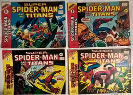 Lot 8 BD Marvel Comics UK Spider Man And The Titans - 1977 - Bon état - Comics (UK)