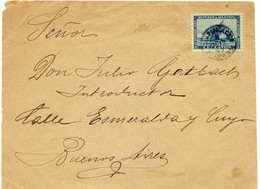 ARGENTINA 12.10.1892, 5 C. Ship On FDC, Extremely Rare, EXHIBITION-ITEM, RRR!!! - FDC