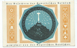 Postcard Germany Kulmbach 1926 Trade Show Unused - Kulmbach