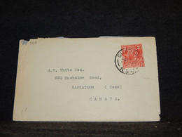 Australia 1930's Cover To Canada__(1168) - Lettres & Documents