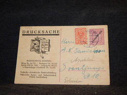 Austria 1920 10h Overprint Double Stationery Card__(3739) - Enteros Postales