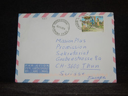 Burkina Faso 2006 Air Mail Cover To Switzerland__(925) - Burkina Faso (1984-...)