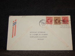 Canada 1946 Montreal Saint-Ande-lez-Bruges Air Mail Cover__(2095) - Luftpost