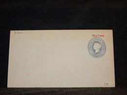Ceylon 4c Blue Unused Stationery Envelope__(3400) - Ceylon (...-1947)