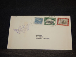 Cuba 1950's Cover To USA__(1209) - Storia Postale