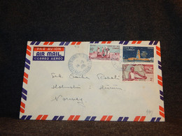 French Somali Coast 1955 Air Mail Cover To Norway__(97) - Briefe U. Dokumente