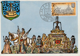 BELGIQUE CARTE MAXIMUM 1974 KONINKLIJKE - 1971-1980