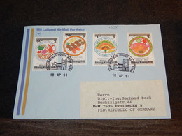 Hong Kong 1991 Beaconsfield House Cover__(1395) - Lettres & Documents