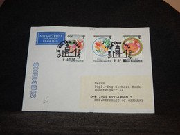 Hong Kong 1991 Tsim Sha Tsui Air Mail Cover To Cover__(993) - Covers & Documents