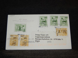 Hungary 2005 Cover To Dania__(2065) - Cartas & Documentos