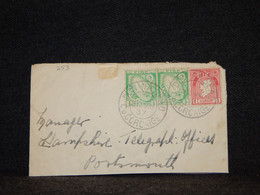 Ireland 1937 Cover To Portsmouth__(253) - Briefe U. Dokumente