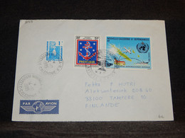 New Caledonia 1985 Air Mail Cover To Finland__(3019) - Cartas & Documentos