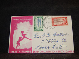 New Zealand 1940's Health Stamps Cover__(3781) - Lettres & Documents