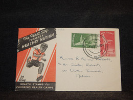 New Zealand 1943 Nelson Health Stamps Cover__(3783) - Cartas & Documentos