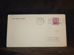 New Zealand 1947 Wellingyon Slogan Cancellation Cover__(1347) - Briefe U. Dokumente