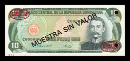 República Dominicana 10 Pesos Oro 1988 Pick 119Cs Specimen SC UNC - República Dominicana