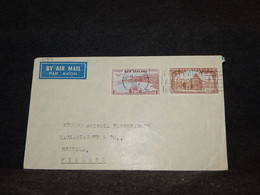 New Zealand 1951 Air Mail Cover To Finland__(1193) - Corréo Aéreo