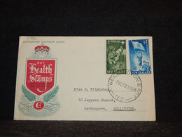 New Zealand 1953 Wellington Health Stamps Cover__(1182) - Brieven En Documenten