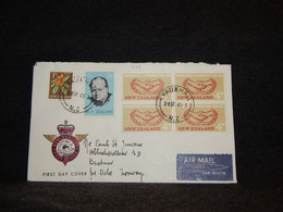 New Zealand 1965 Vauxhall Air Mail Cover To Norway__(982) - Airmail