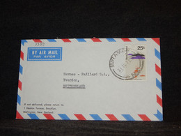 New Zealand 1972 Miramar Air Mail Cover To Switzerland__(1339) - Corréo Aéreo