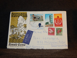 New Zealand 1976 Air Mail Cover To Germany__(1194) - Luchtpost